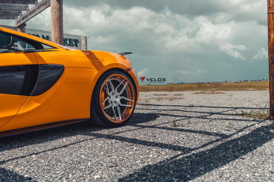 Детали экстерьера McLaren 570S on Velos Wheels (VLS06) 2019 года  (фото 7 из 12)